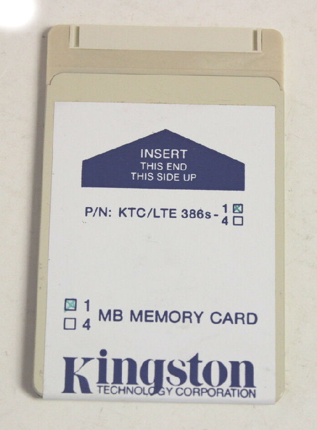 KTC/LTE 386s-1MB (Kingston) - Click Image to Close
